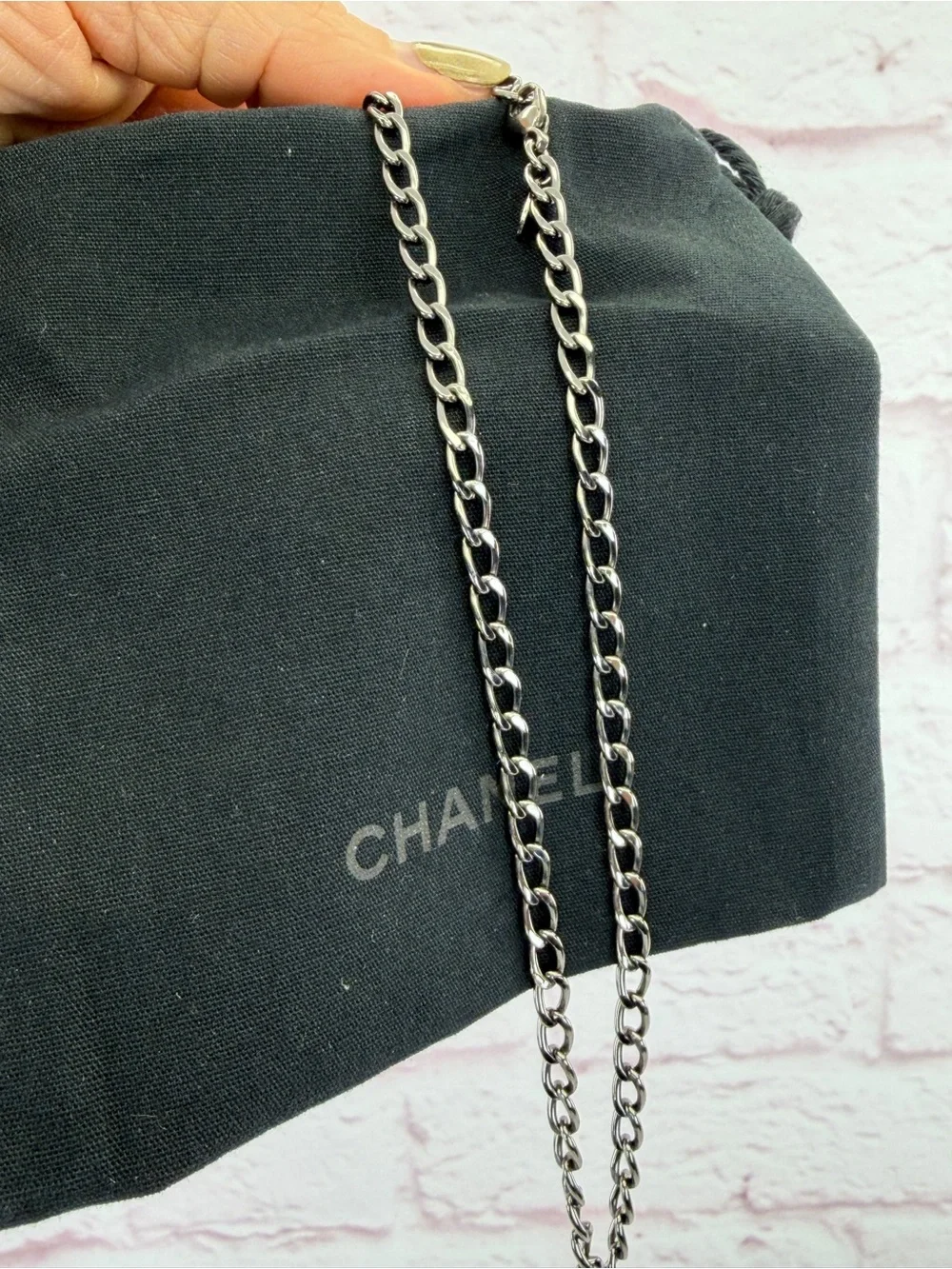 CHANEL authentic black